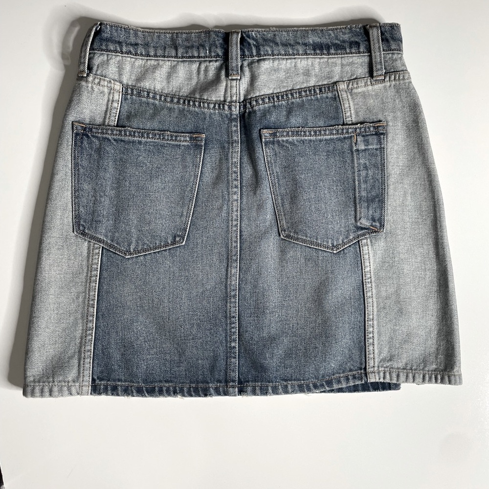 Current/Elliott Reversed Mashed Patchwork Denim M… - image 5